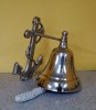 AL9293 - Aluminum Wall Anchor Bell 5.25"