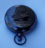 BR48423A - Antique Brass Dalvey Compass w/ Ship Design