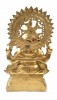 AL50134B - Aluminum Ganesh Statue (Brass Finish)