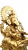 AL50134B - Aluminum Ganesh Statue (Brass Finish)