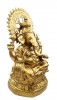 AL50134B - Aluminum Ganesh Statue (Brass Finish)