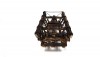 SH20401 - Pioneers Wooden Buffalo Cart Wine Service Tray
