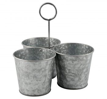 IR14162 - Pots with tray St/4