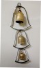 IR19481 - Wind Chimes, 3 Bells In Iron Frame