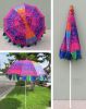24100 - Beach Umbrella Cotton Embroidered