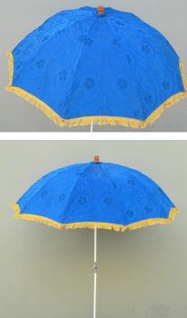 24107 - Beach Umbrella Cotton Embroidered
