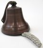 AL1844 - Aluminum Antique Copper Ship Bell Med.