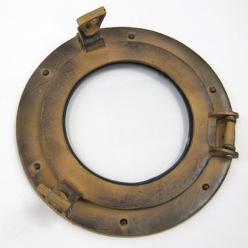 AL48591E - Porthole Glass Aluminum, Painted, 9"