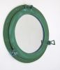 AL48610A - Porthole Mirror Aluminum Green, 17"