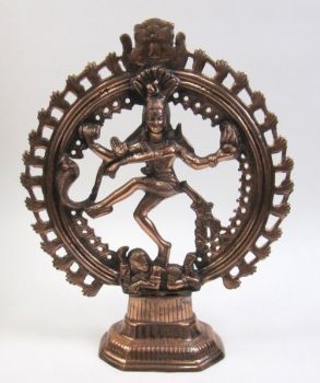 AL50281 - Aluminum Statue - NATRAJ Copper Finish