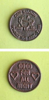 BR10204 - Brothel Token, 2 Sided