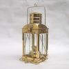 BR15297 - Brass / Glass Cargo Lamp Oil Lamp