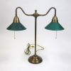 BR15340 - Solid brass Bankers Lamp