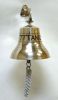 BR1844T - Solid Brass Engraved Bracket Bell 