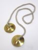 BR1942 - Solid Brass Cymbal Pair with rope