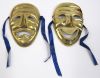 BR20060 - Brass Drama Laughing/Crying Masks (set of 2)