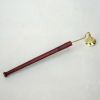 BR22001 - Brass Candle Snuffer, Wooden Handle