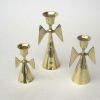 BR2236 - Brass Angel Candle Holders