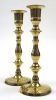 BR22783 - Solid Brass Candle Holder Pair