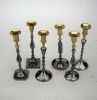 BR2278B - Solid Brass Candle Holders, Black