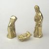 BR3604 - Brass Mary, Joseph & Jesus Set