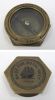BR483951 - Engraved Brass Henry Hughes / Royal Navy Compass