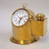 BR48451 - Brass Binnacle Clock - Doesn't include oil lamp