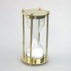 BR4863 - Brass Hourglass Sand Timer, 6.875"H
