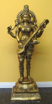 BR5006 - Saraswati Statue