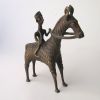 BR5053 - Tribal Art, Jhansi Rider Statue