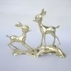 BR6024 - Brass Deer Statue