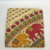 IB101 - Bedspread, Round Elephant Single, Assorted Colors