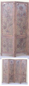IE78643 - Carved Wooden Screen MDF Sunflower