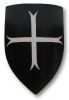 IE78660 - Wooden Shield Cross