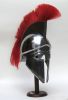 IR80632A - Armor Helmet Corinthian With Red Plume