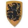IR80705 - Medieval Lion Shield - Wooden