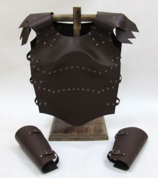 IR80735 - Faux Leather Plate Armor