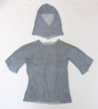 IR80811B - Heavy Duty Chain Mail W./Hood