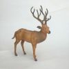 LTH121A - Faux Leather Animal, Deer