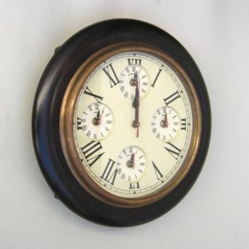 SH48742 - Marine Wall Clock, Five Time