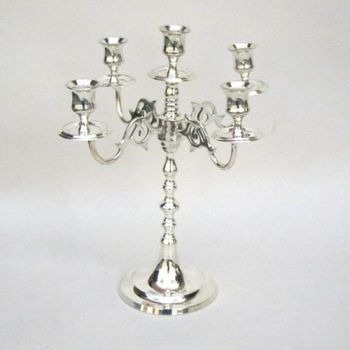 SP22972 - Candle Holder, Silver Plated, 5 Light