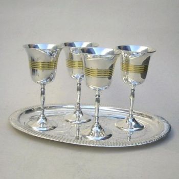 SP2626 - Goblet Set and Tray