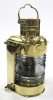 BR1525 - Brass Oil Lookout Lantern 13.75"
