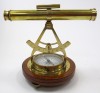 BR48400B - Alidade Polished Brass Compass