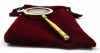 MR4810A - Magnifying Glass w/ Lg Velvet Pouch 5"