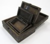 SH2335A - Nested Wooden Pirate Chest Set