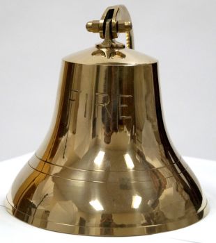 BR1844F - Brass "FIRE" Bell