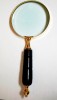 MR4811 - Handheld Magnifying Glass, Blk Horn Handle