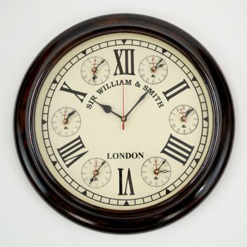 SH4878 - Marine 7-Zone World Clock
