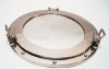 AL48610M - Aluminum 17" Chrome Porthole Mirror